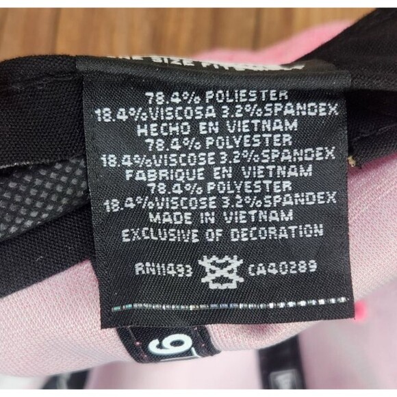 Arizona Diamondbacks New Era 9twenty Strapback Hat Cap Pink MLB Baseball Womens - Picture 11 of 11